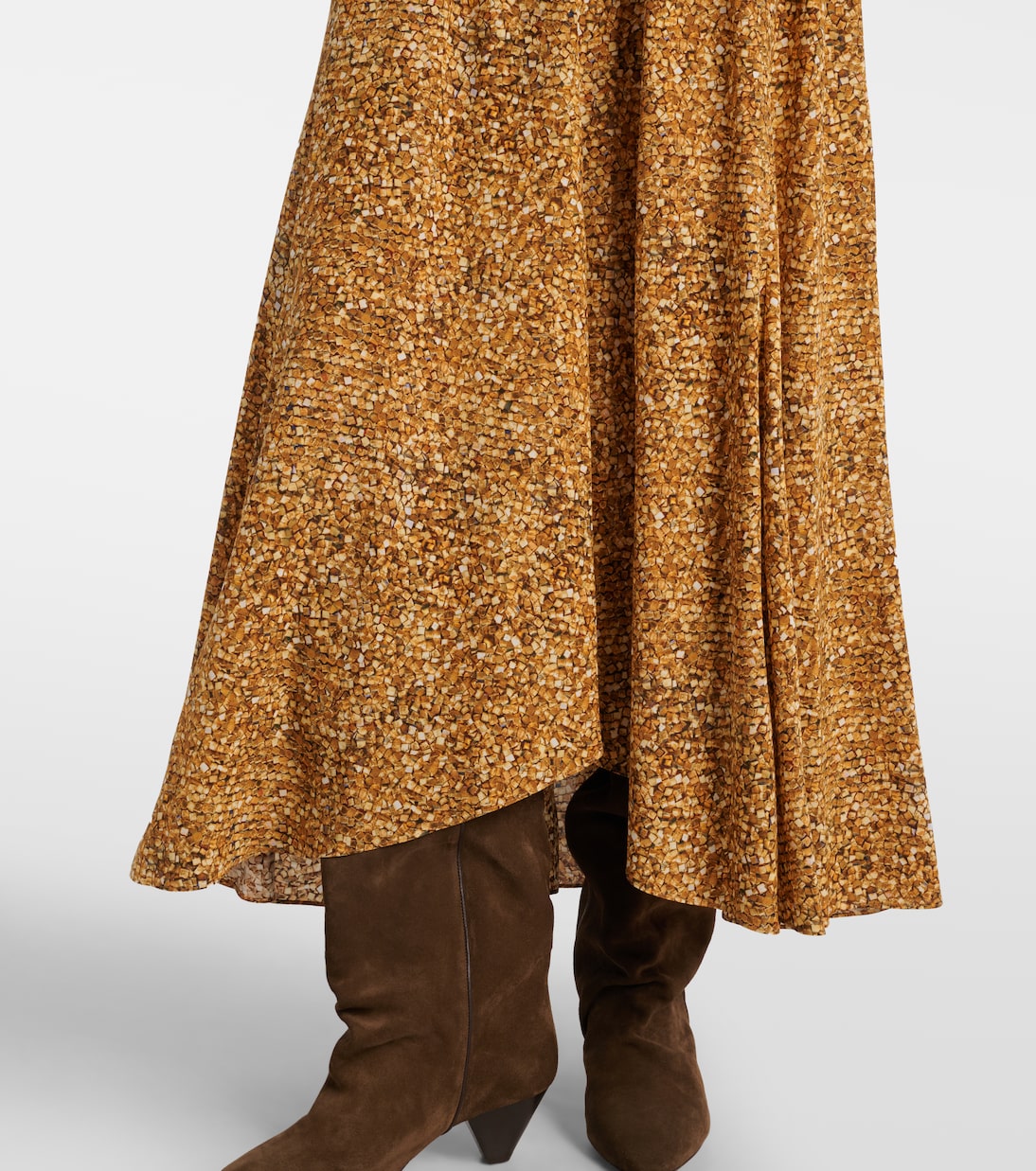 Syana printed silk-blend maxi skirt | Isabel Marant