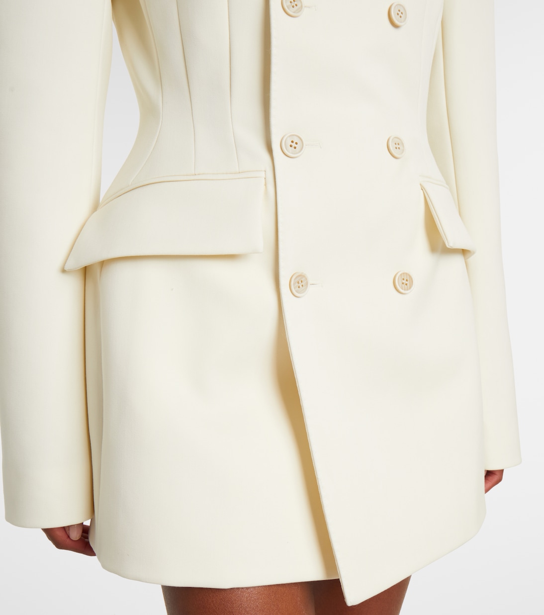 RHW double-breasted minidress | Wardrobe.NYC