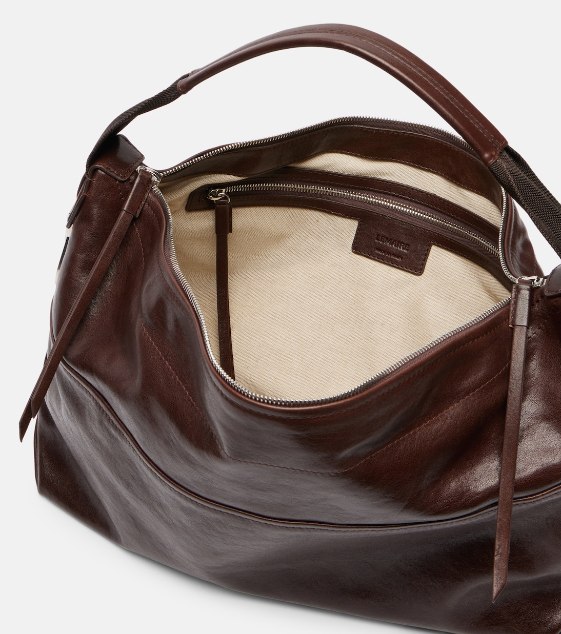 Berlingot leather shoulder bag | Lemaire