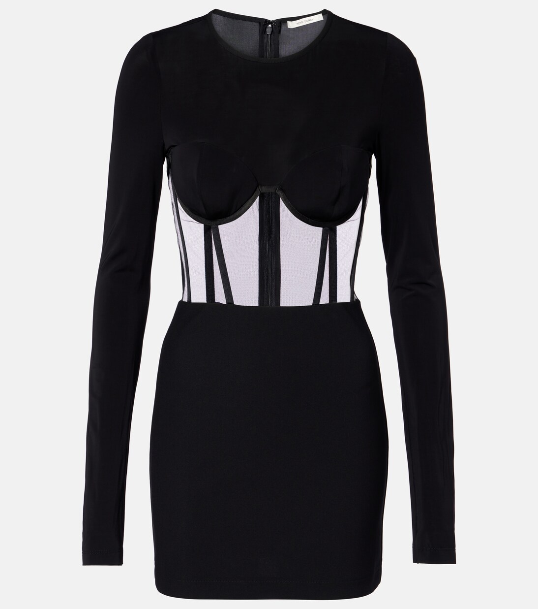 Paneled corset dress | Nensi Dojaka