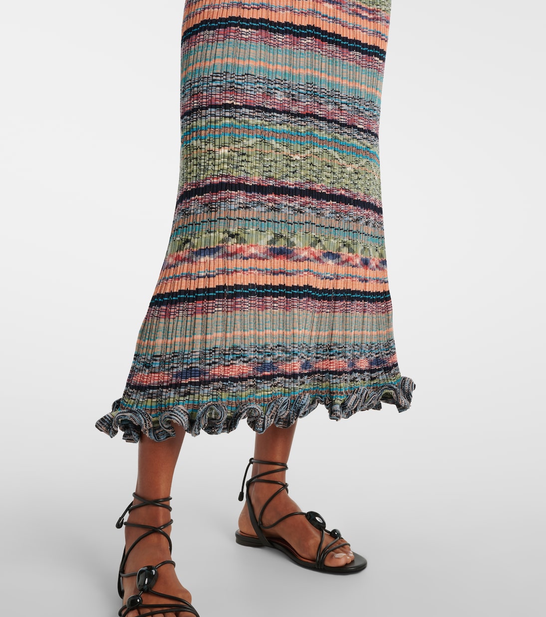 Abito midi Ajak in maglia a coste | Ulla Johnson