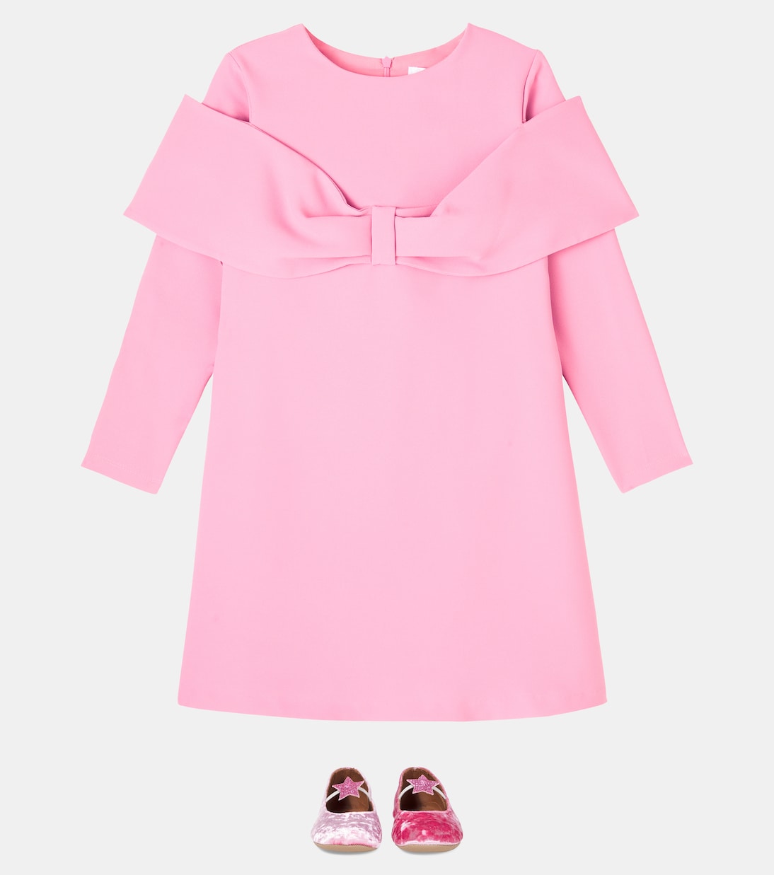 Kleid aus Crêpe | Patachou