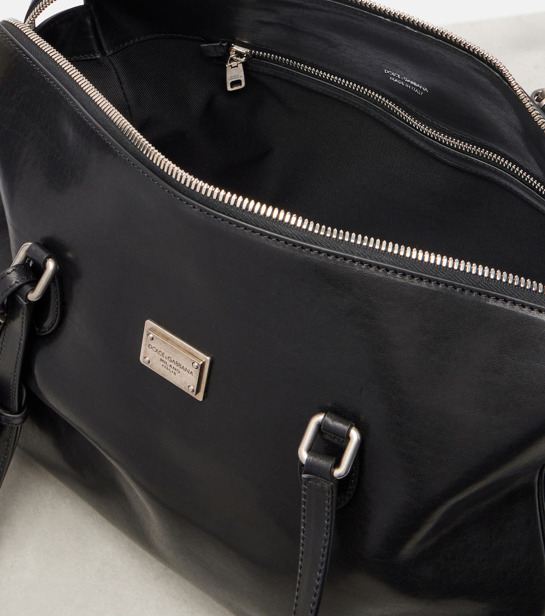 Vittoria leather tote bag | Dolce&Gabbana