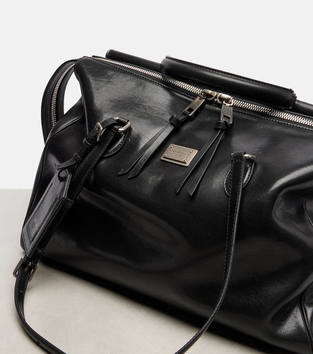 Vittoria leather tote bag | Dolce&Gabbana