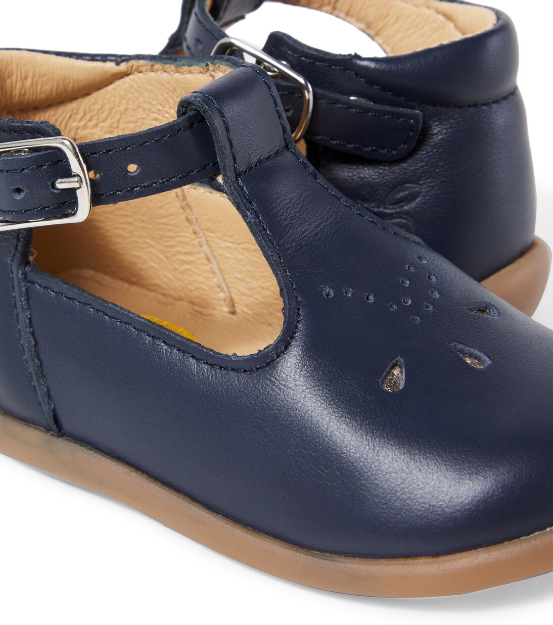 Schuhe Stand-Up Salome aus Leder | Pom d'Api