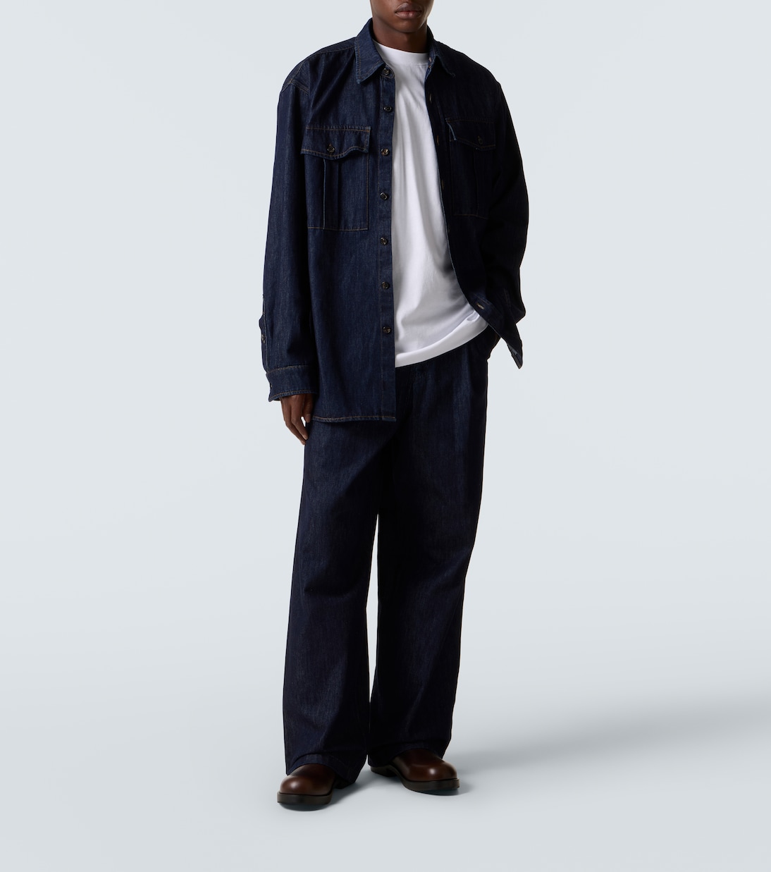 Camiseta de jersey de algodón | Dries Van Noten