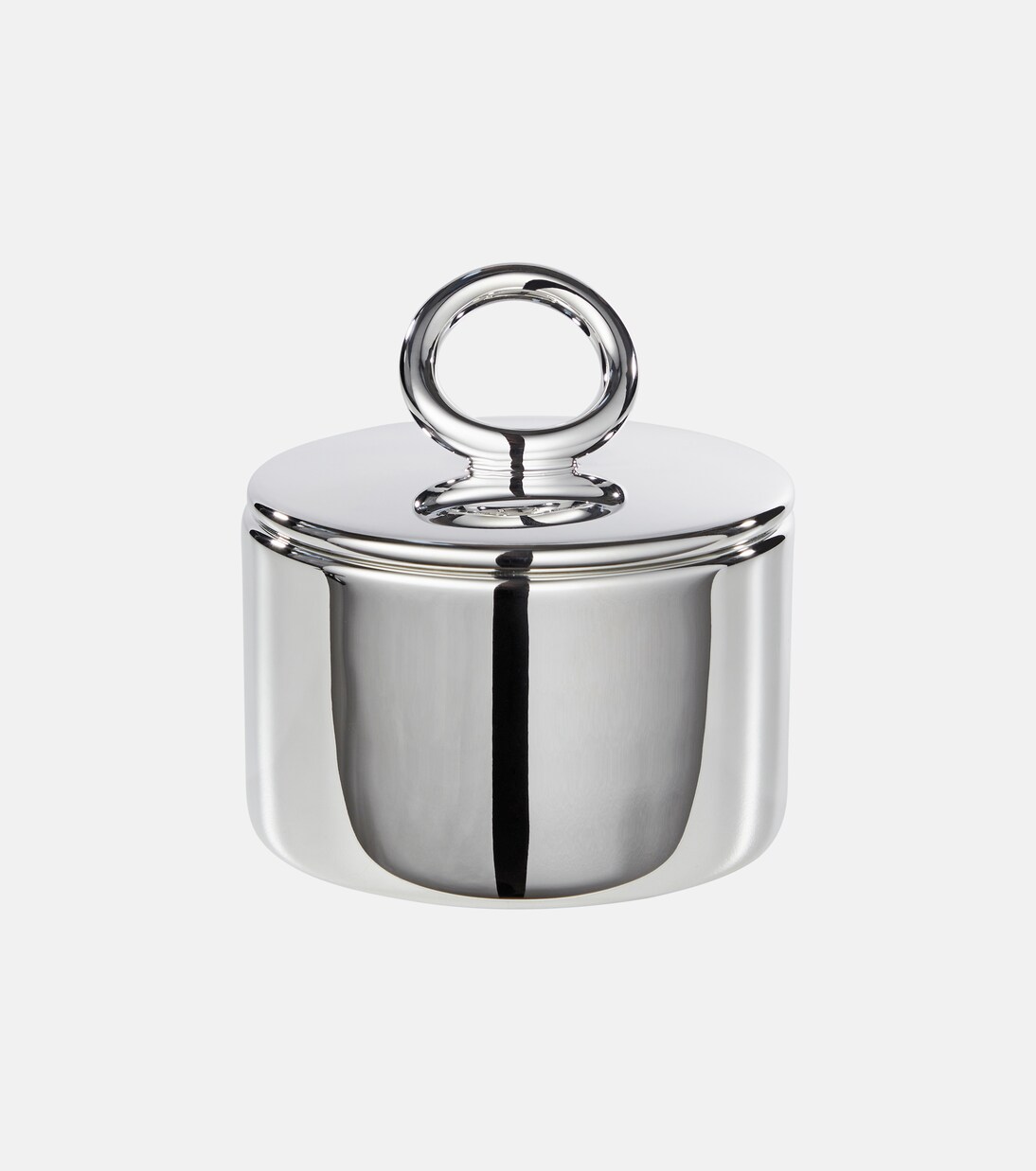 Vertigo silver-plated sugar bowl by Andrée Putman | Christofle