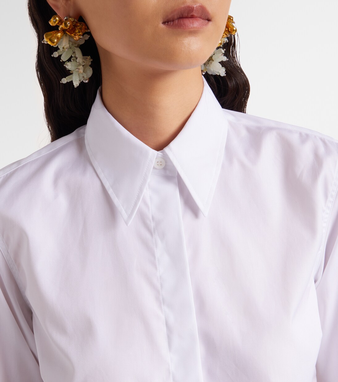 Cotton poplin shirt | Dries Van Noten