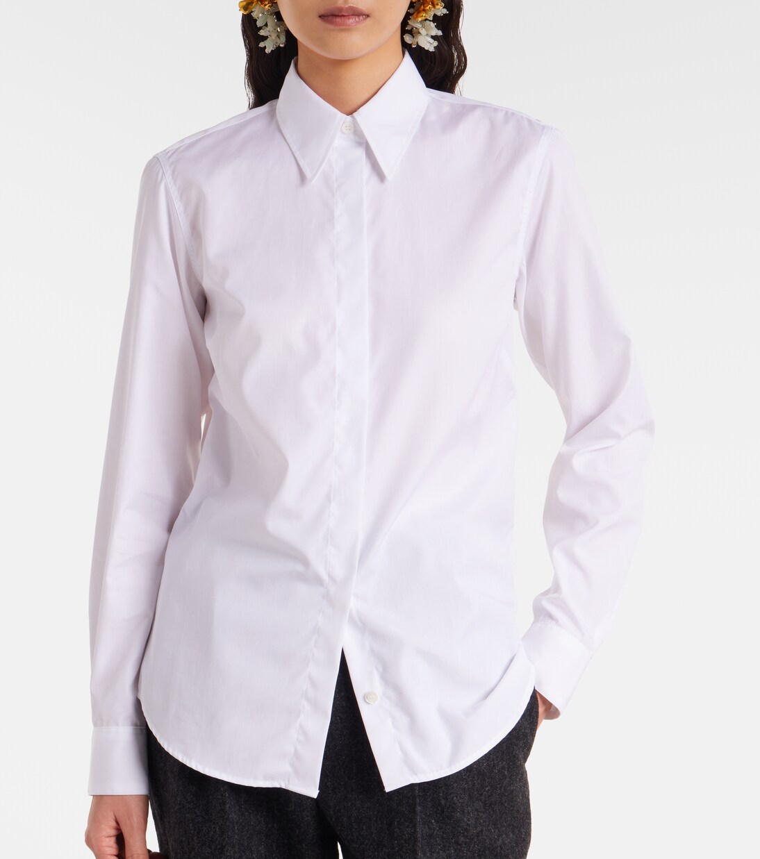 Cotton poplin shirt | Dries Van Noten