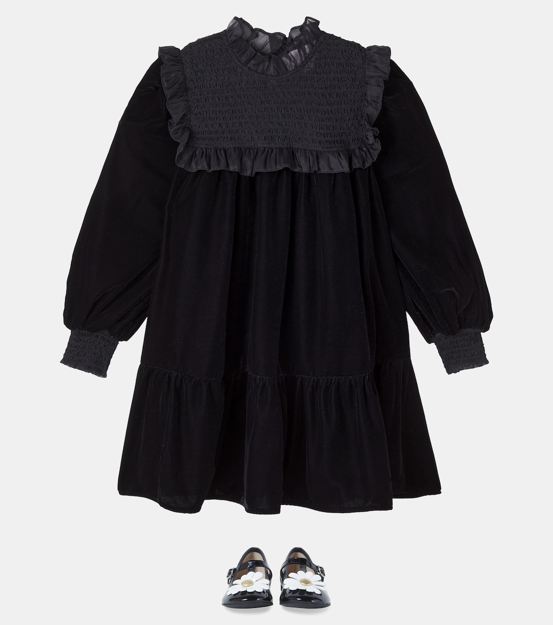 Kleid aus Samt | Petite Amalie  