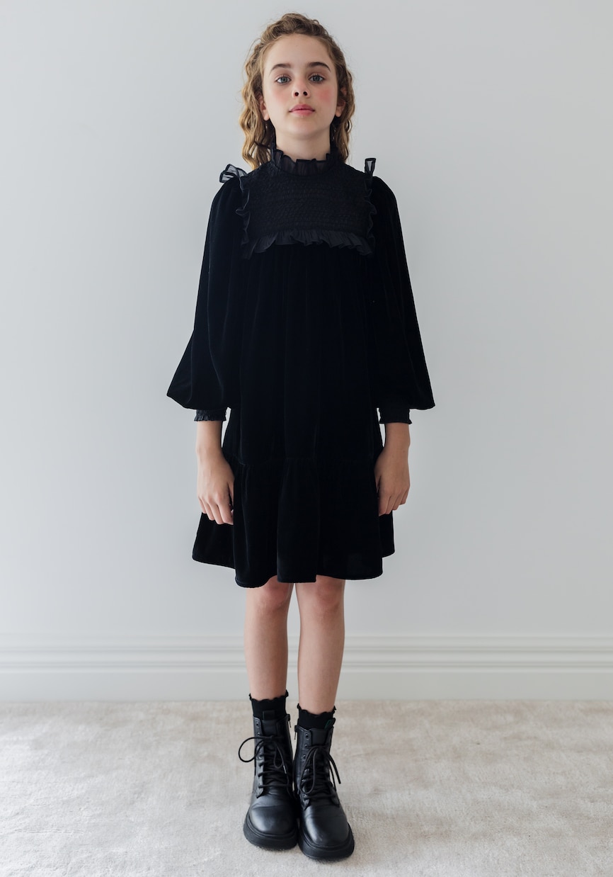 Kleid aus Samt | Petite Amalie  