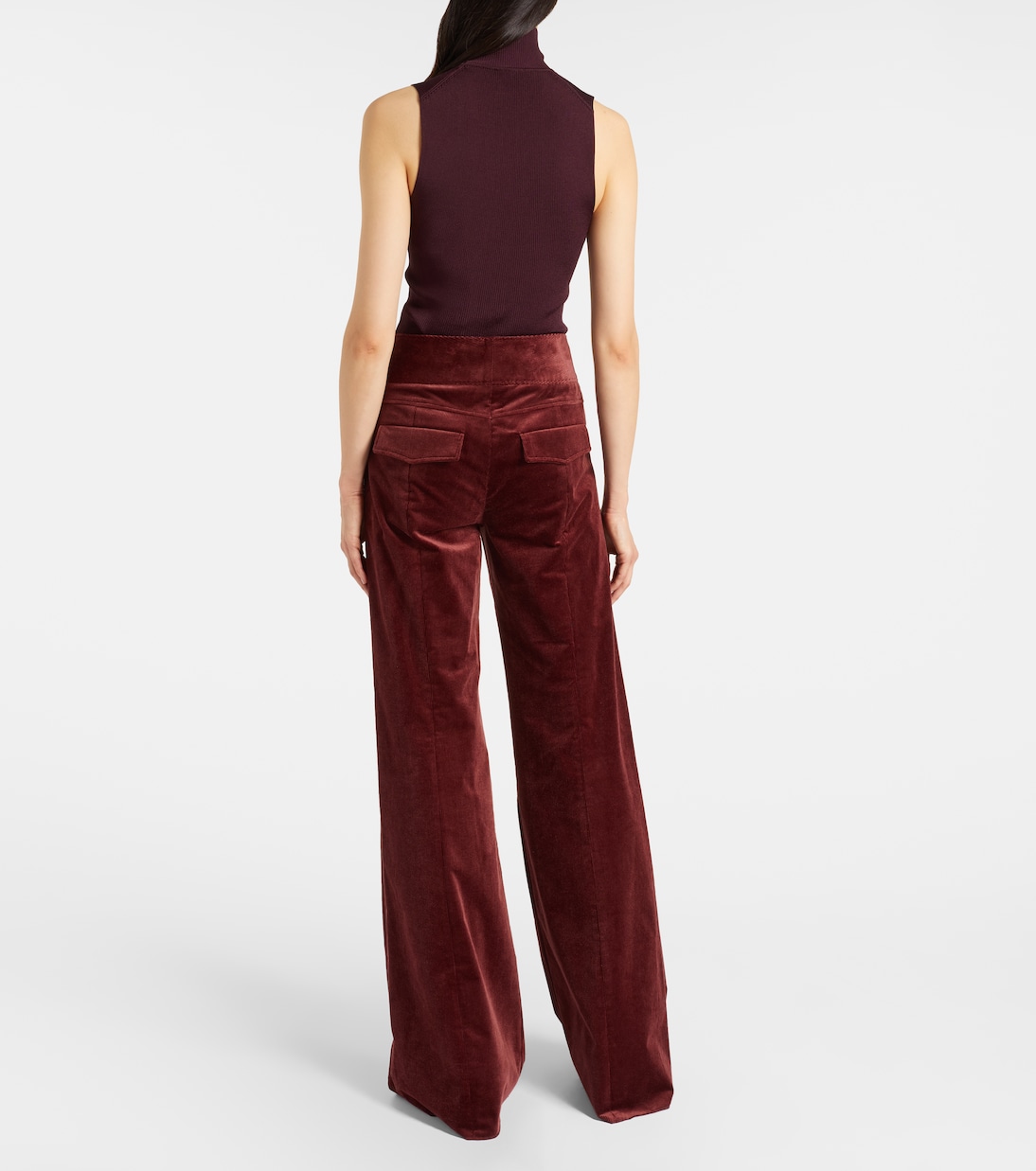 Schlaghose Twisted Structure aus Cord | Dorothee Schumacher