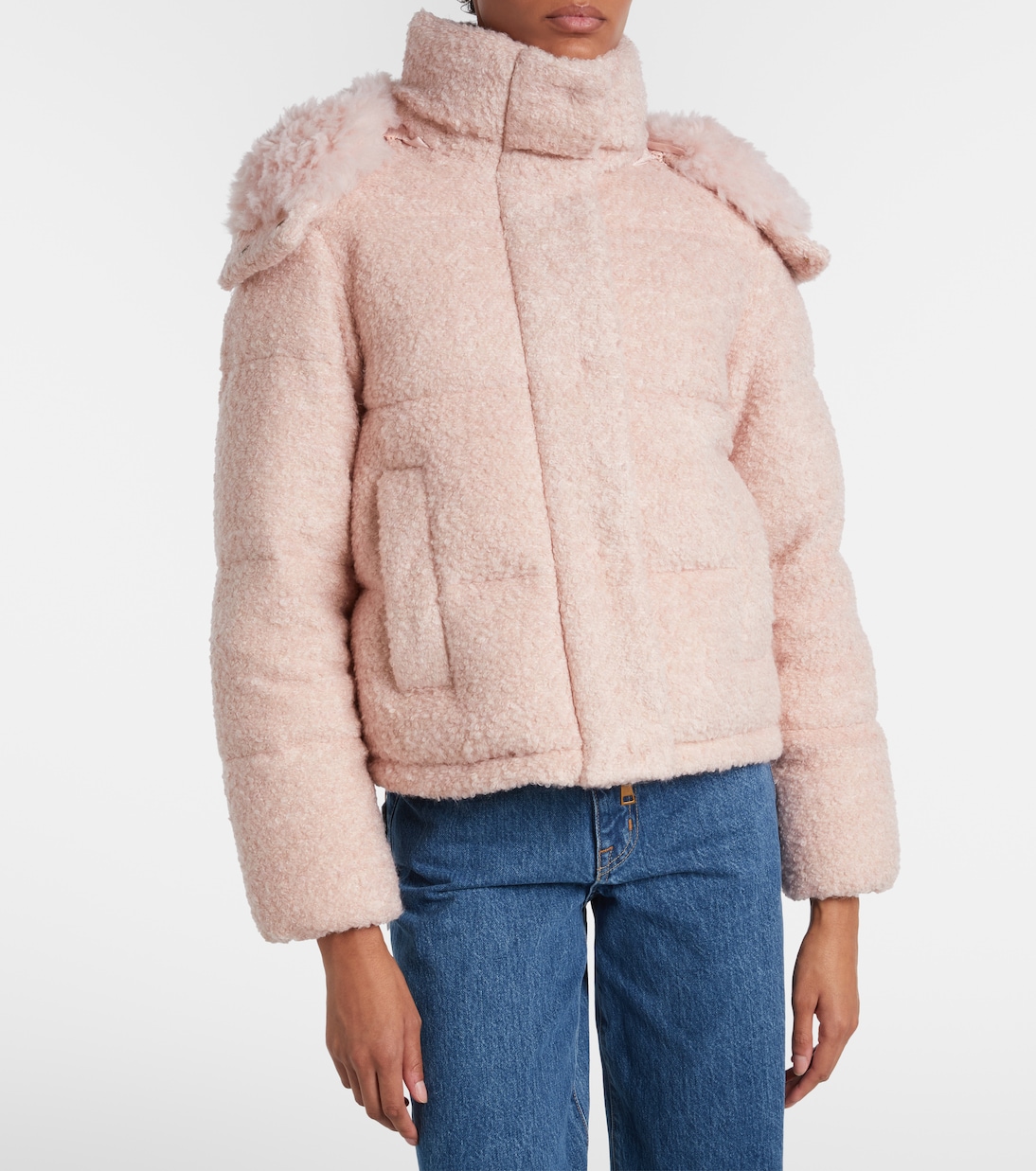 Daunenjacke Virieu aus Bouclé | Moncler