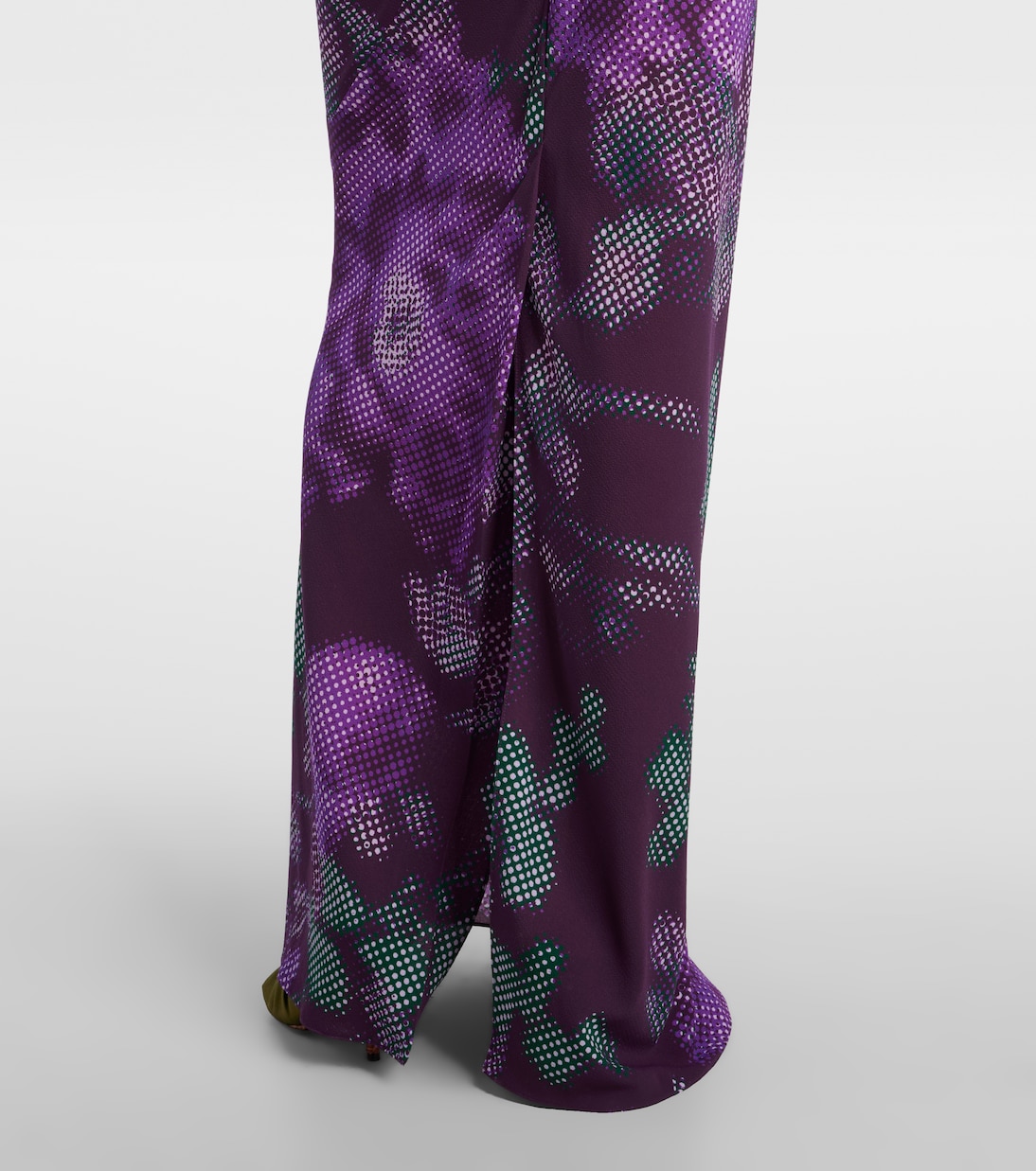 Jupe longue à fleurs | Dries Van Noten