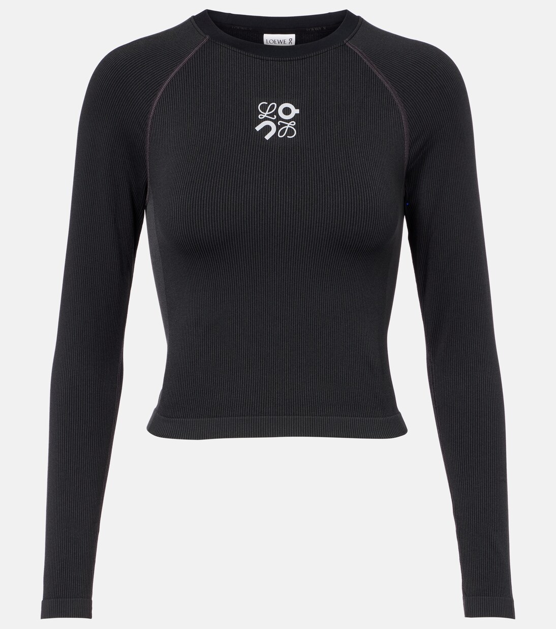 x On top acanalado de jersey | Loewe
