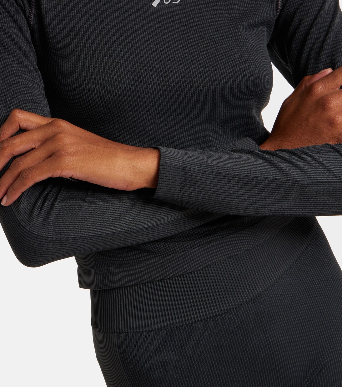 x On top acanalado de jersey | Loewe
