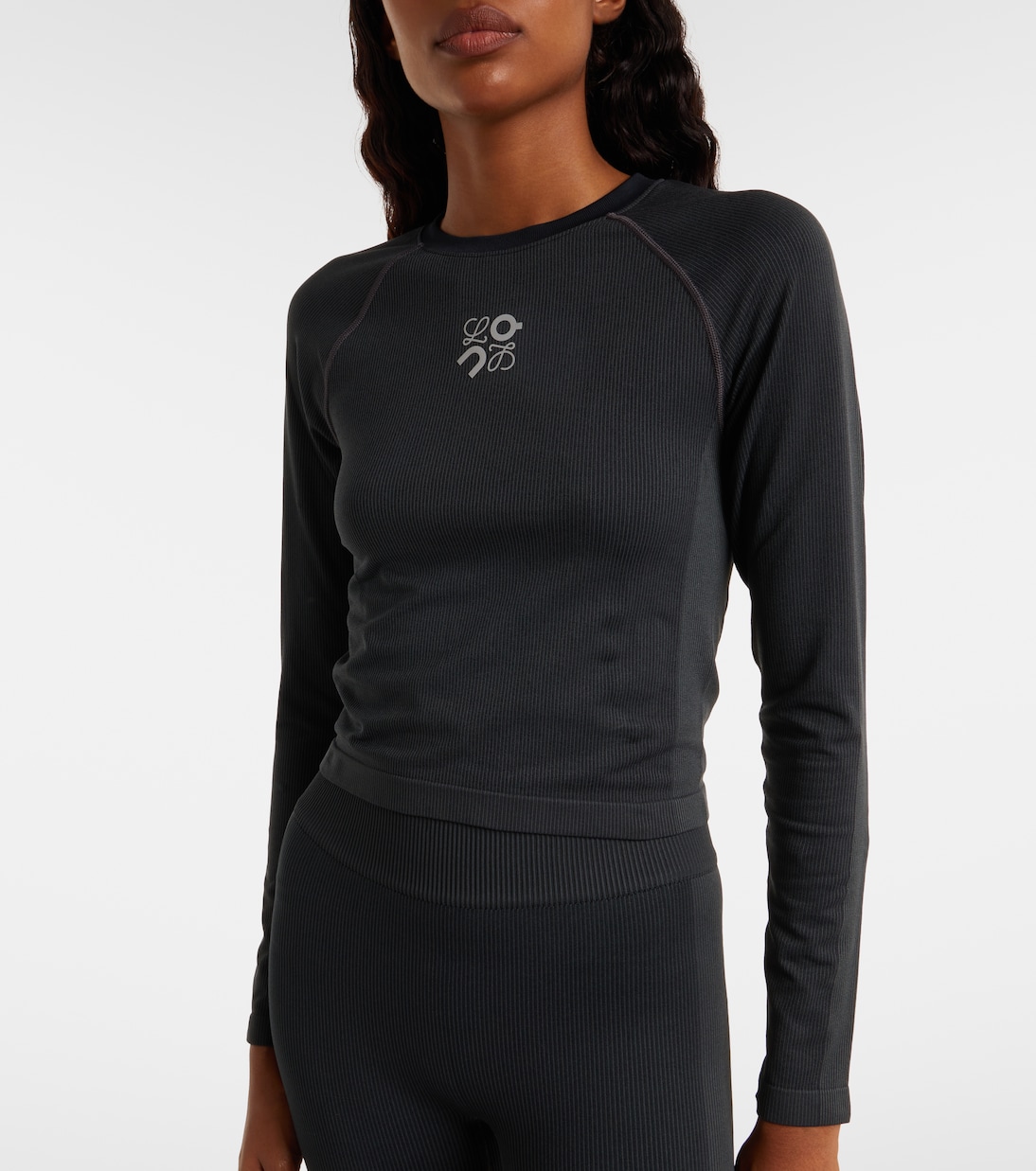 x On top acanalado de jersey | Loewe