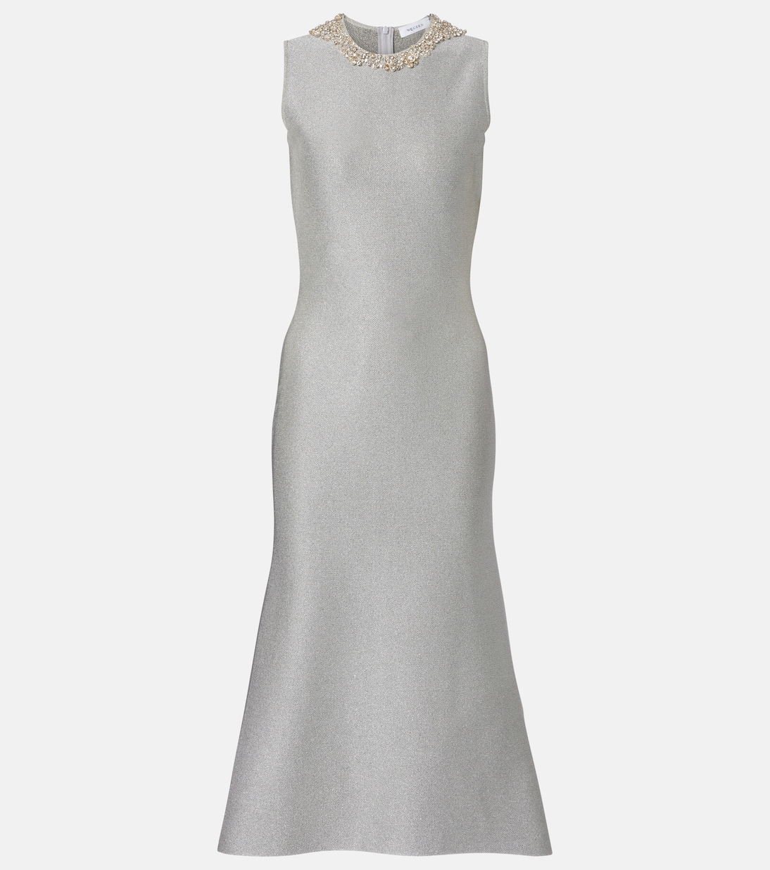 Verziertes Cocktailkleid aus Lamé | McQueen