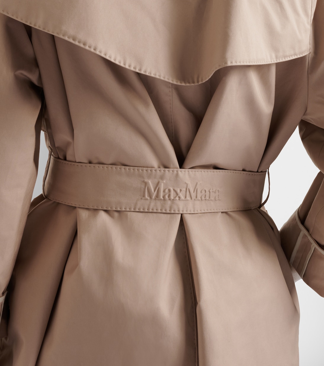 Cotton-blend gabardine trench coat | Max Mara