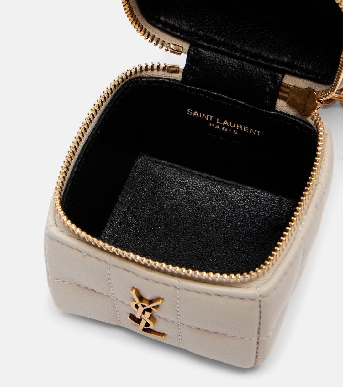 Cassandre Carré Mini leather box bag  | Saint Laurent