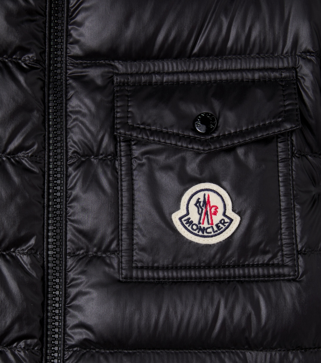 Logo down jacket | Moncler Enfant
