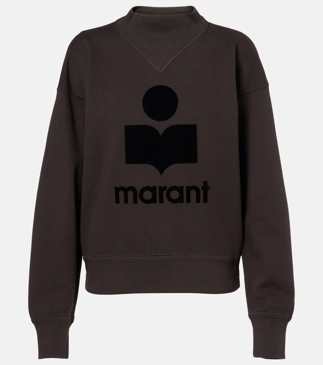 Moby logo cotton-blend sweatshirt | Marant Etoile