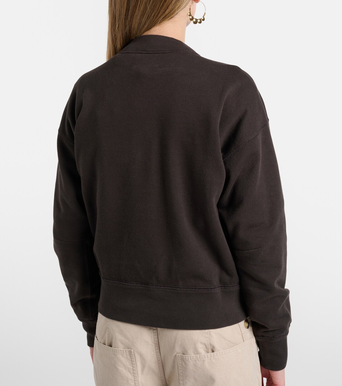 Moby logo cotton-blend sweatshirt | Marant Etoile
