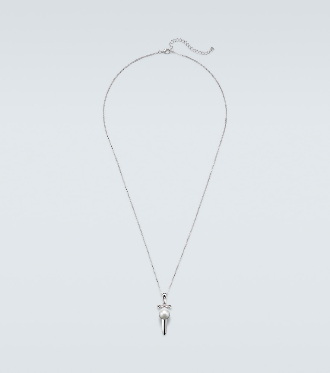 Collier en argent sterling avec perle | Mateo