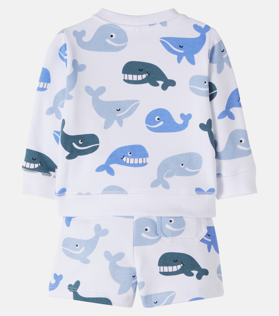 Bebé - set de top y shorts de algodón | Stella McCartney Kids