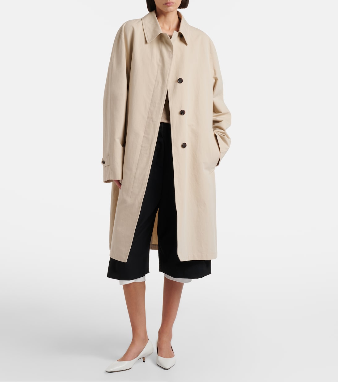 Dayton cotton coat | The Row
