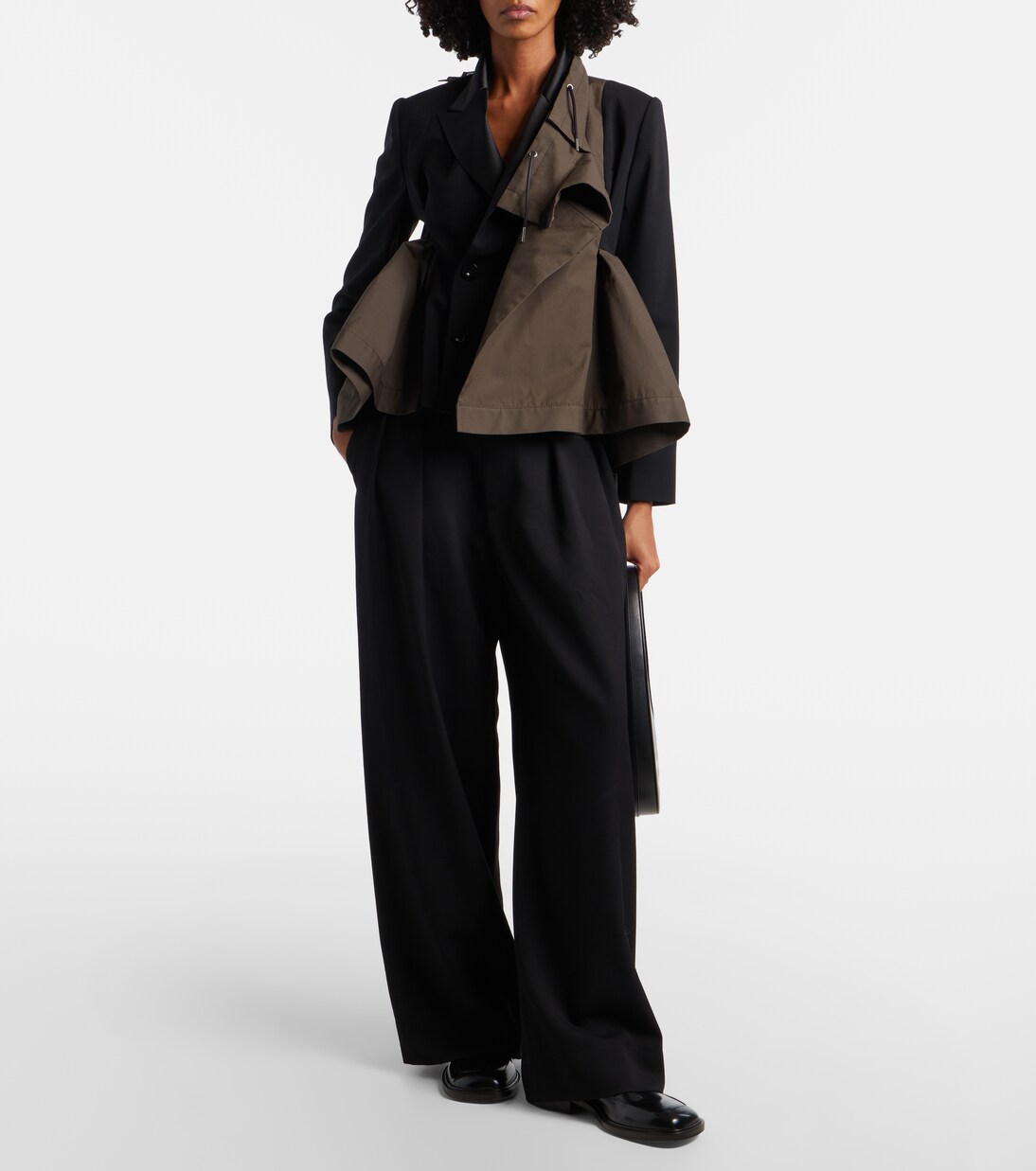 Paneled blouson jacket | Sacai