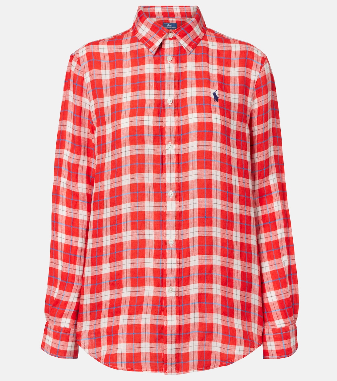 Plaid linen shirt | Polo Ralph Lauren