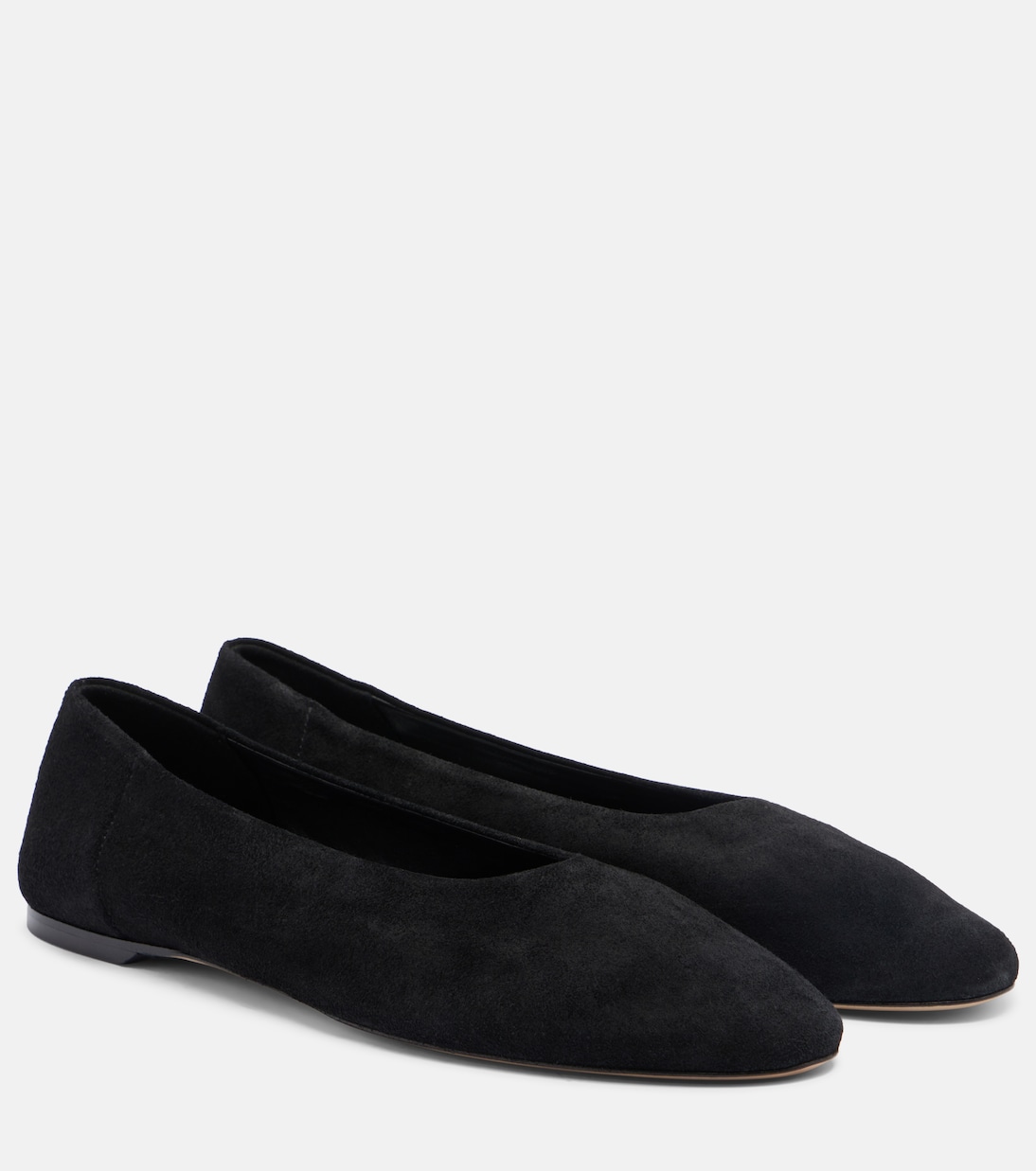 Suede ballet flats | Toteme