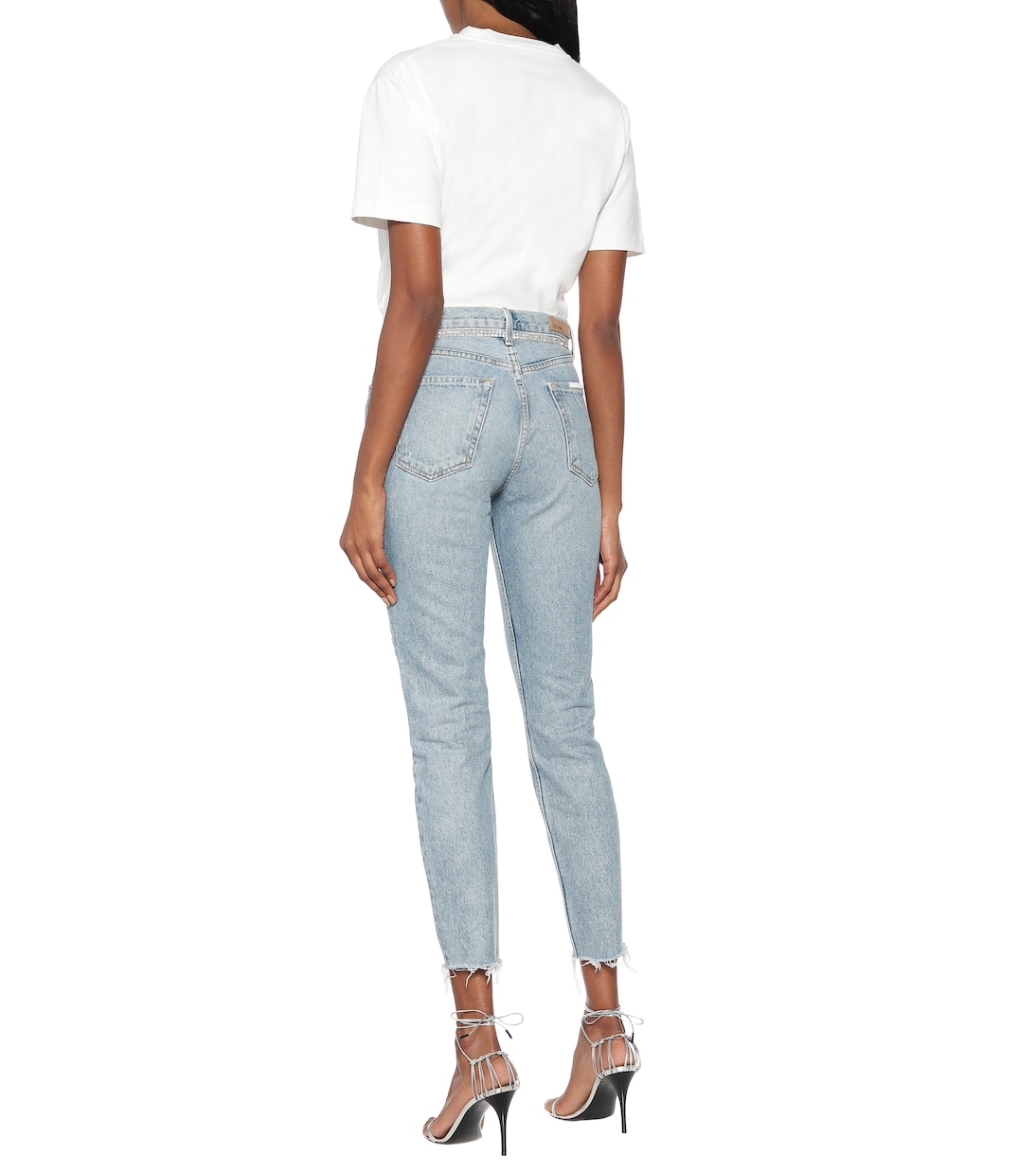 Karolina embellished skinny jeans | GRLFRND