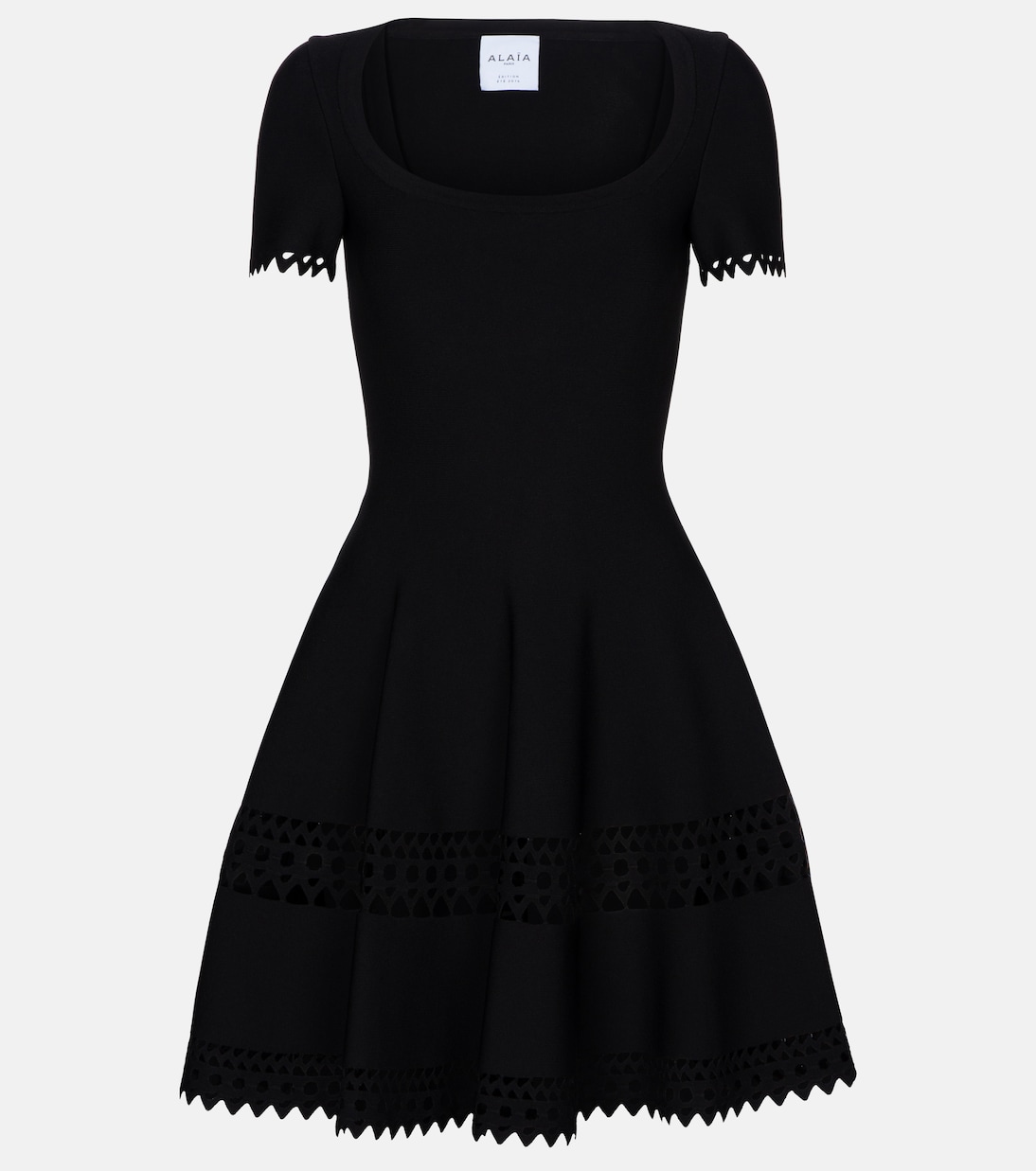 Vienne stretch-jersey minidress | Alaïa