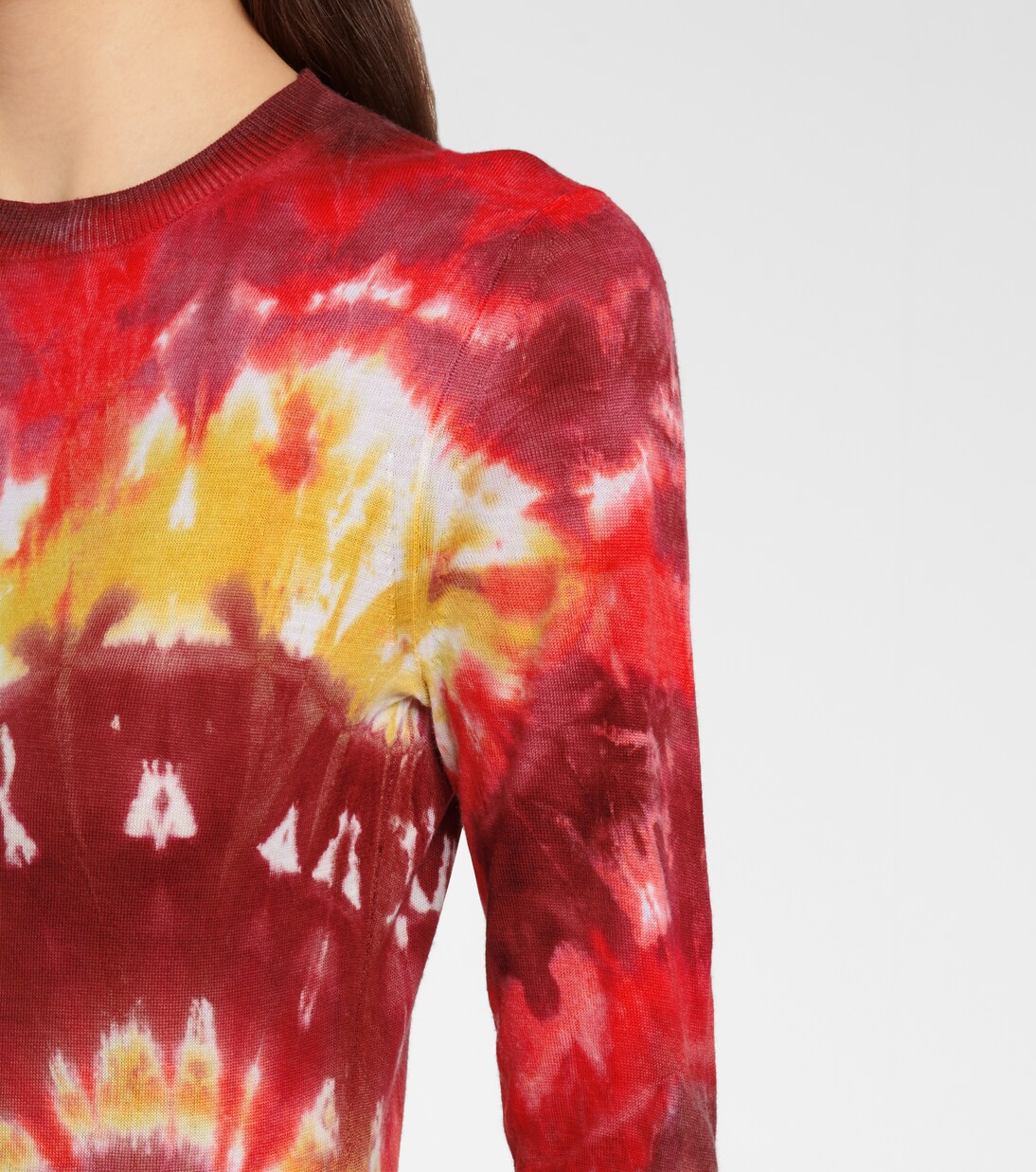 Jersey Miller de cachemir print tie-dye | Gabriela Hearst