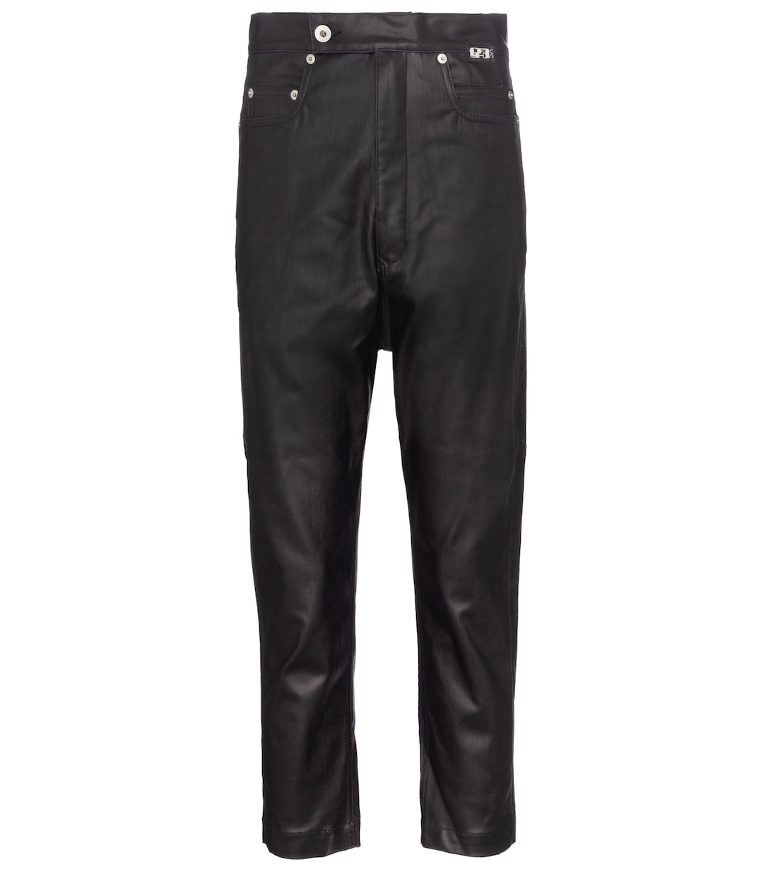 DRKSHDW jeans cropped laqueados | Rick Owens
