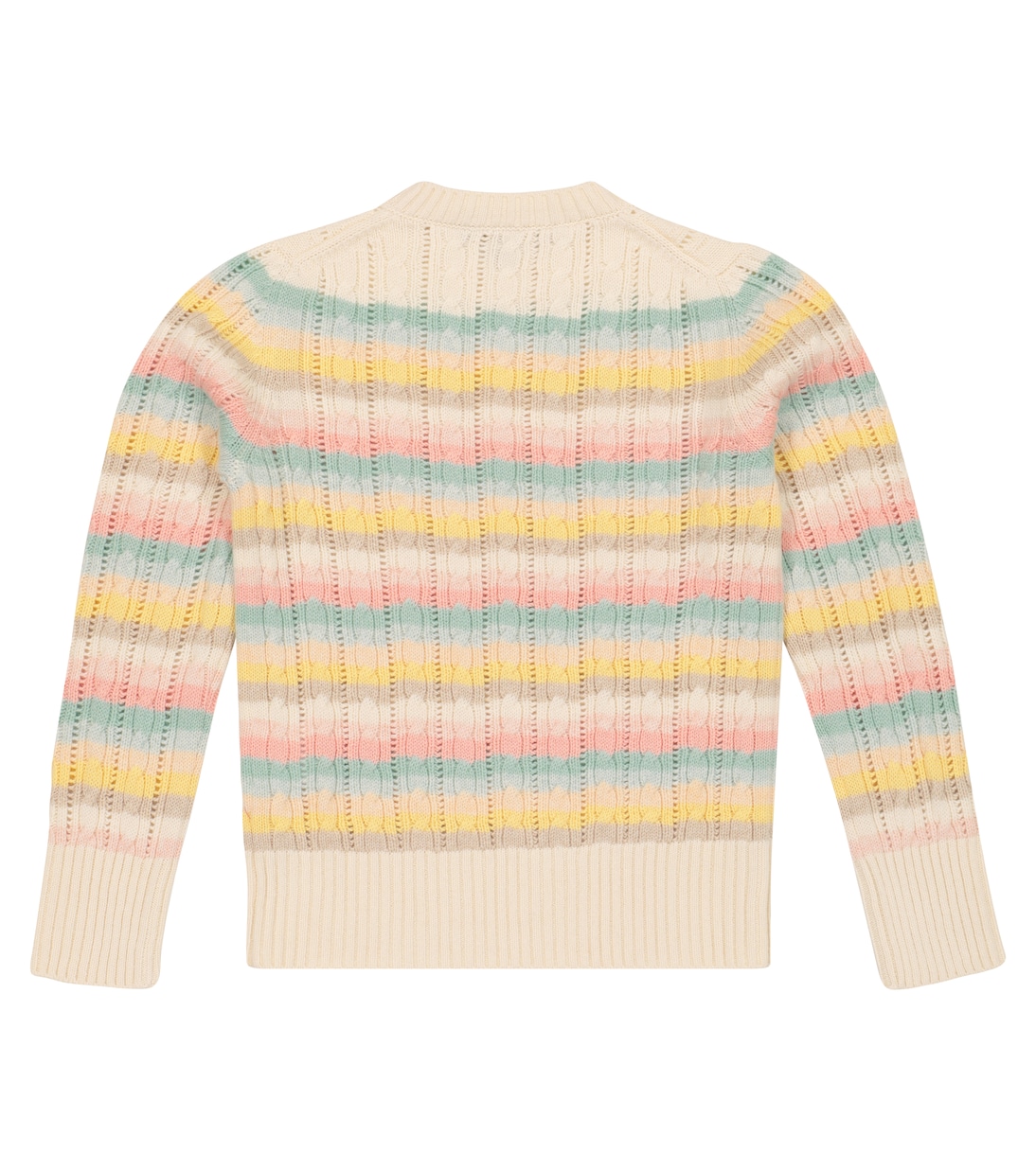 Vence striped cashmere sweater | Loro Piana Kids