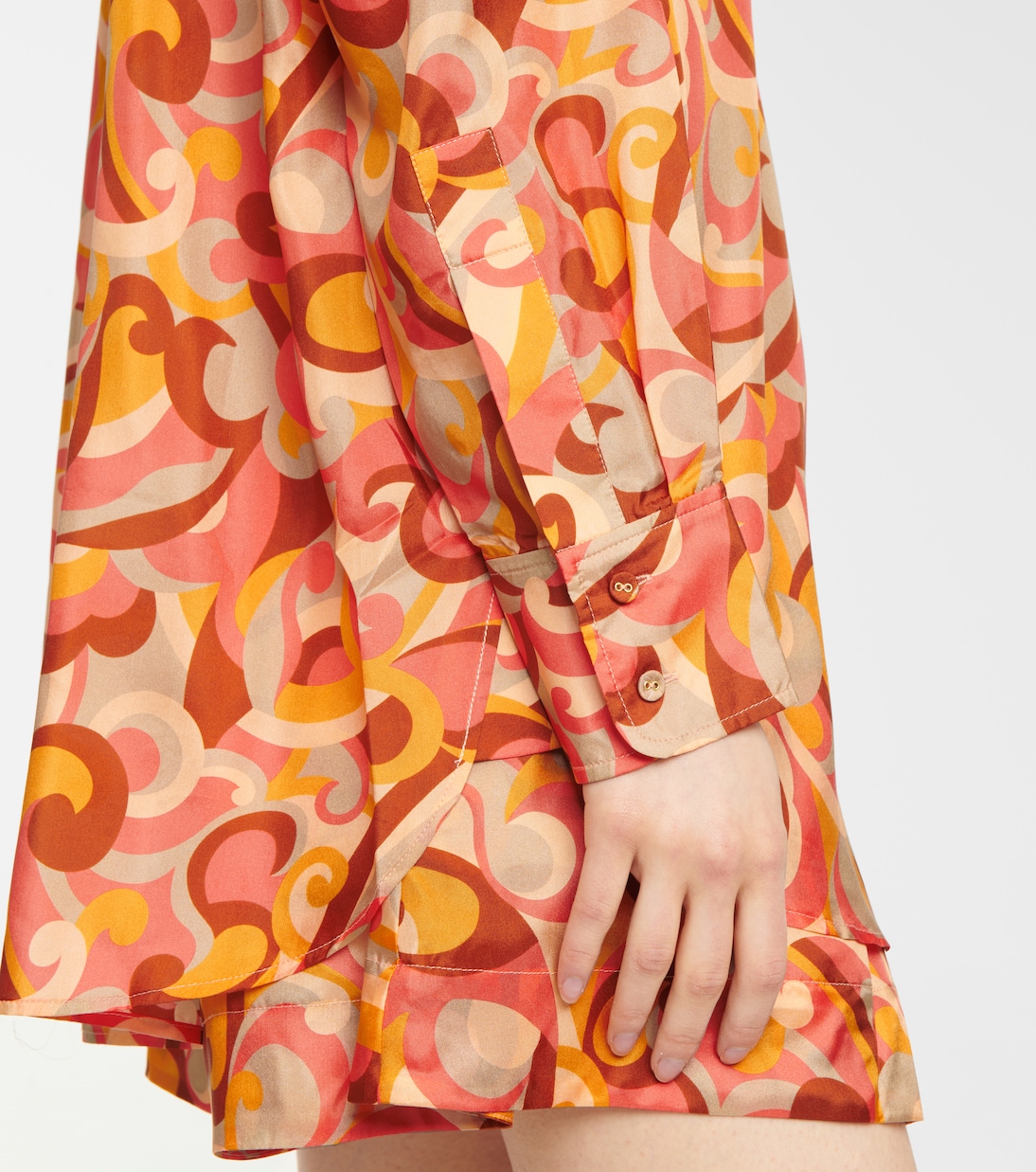 Blusa de seda estampada | Zimmermann
