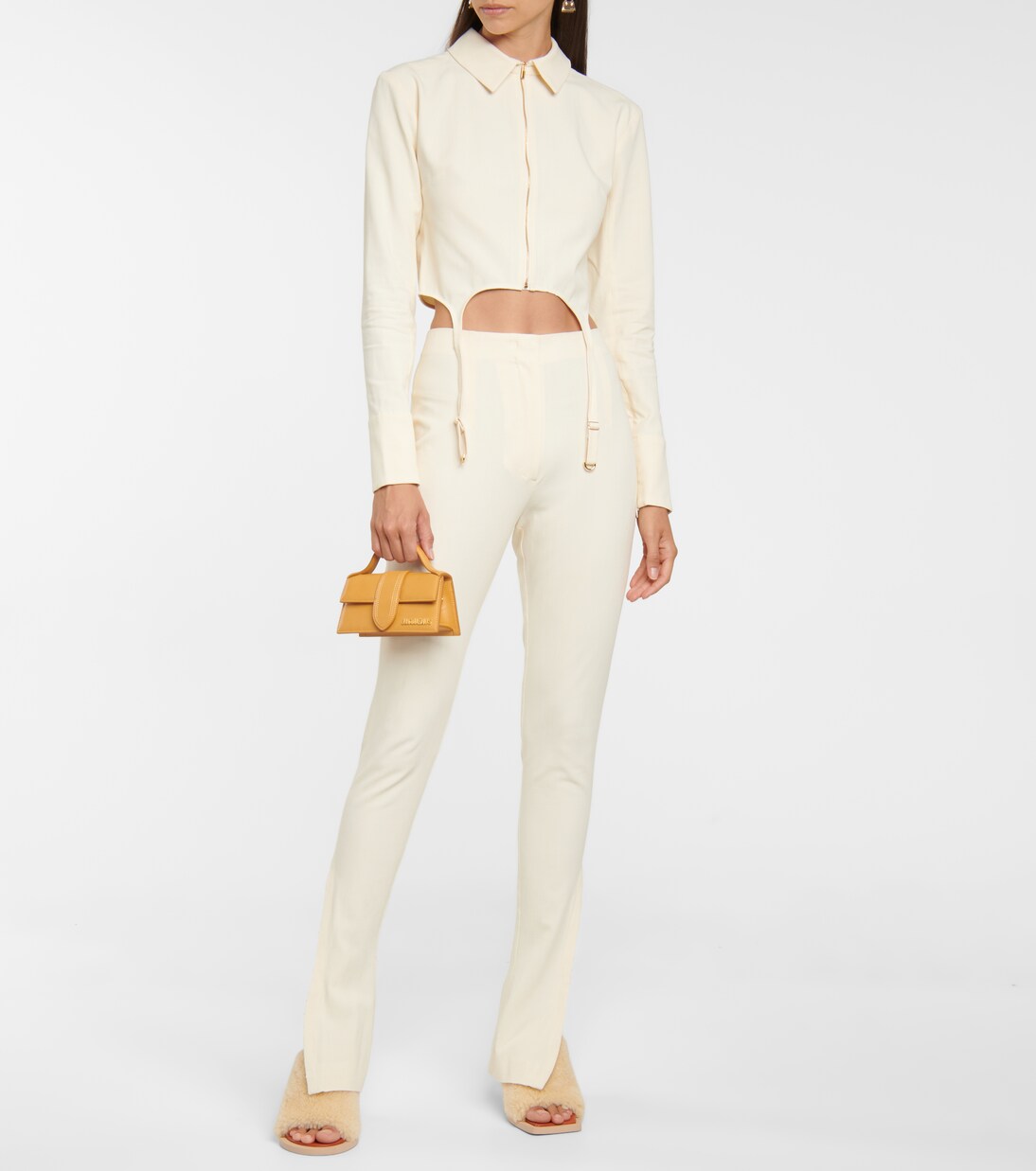 Camisa cropped La Chemise Draio | Jacquemus