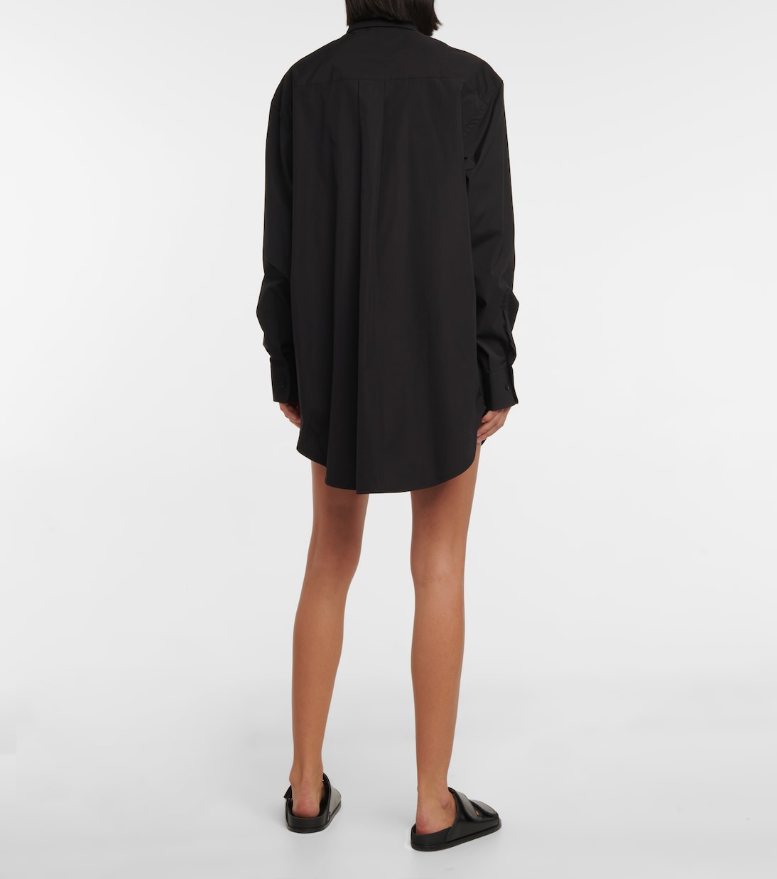 Robe chemise en coton | Wardrobe.NYC