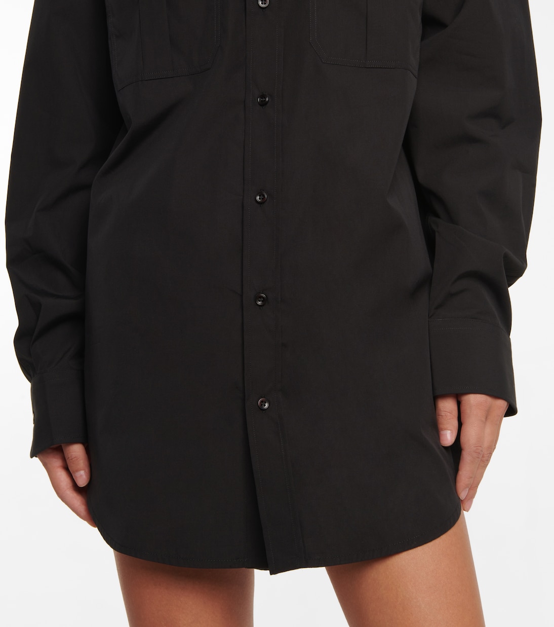 Robe chemise en coton | Wardrobe.NYC