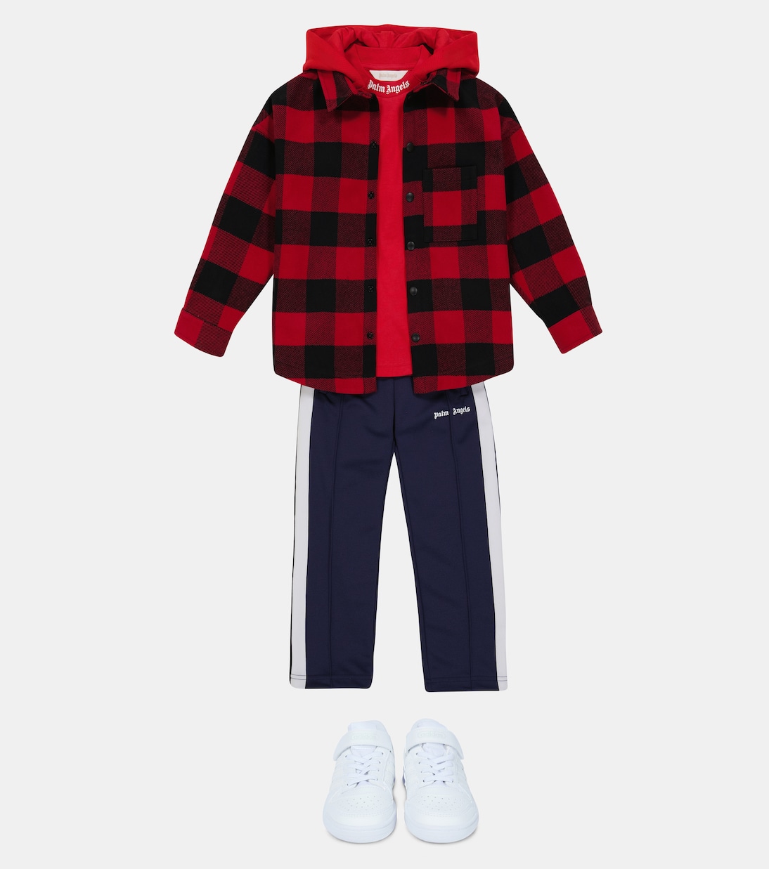 Pantaloni sportivi in tessuto tecnico | Palm Angels Kids