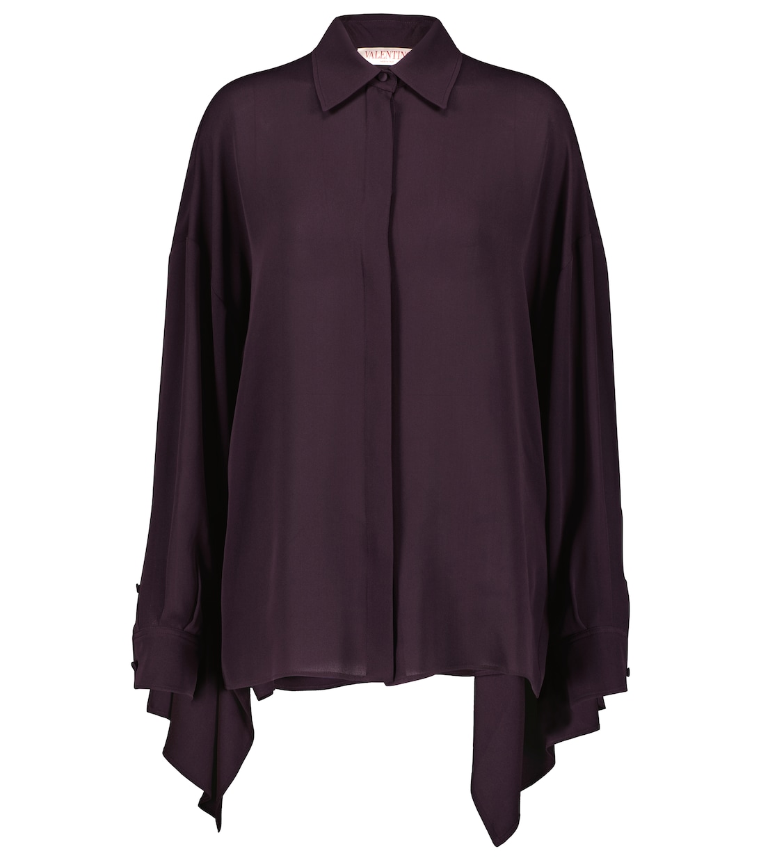 Silk georgette shirt | Valentino