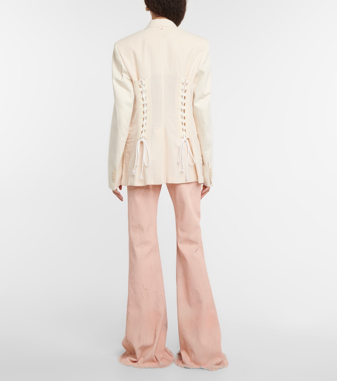 Cabina single-breasted cotton blazer | Sportmax