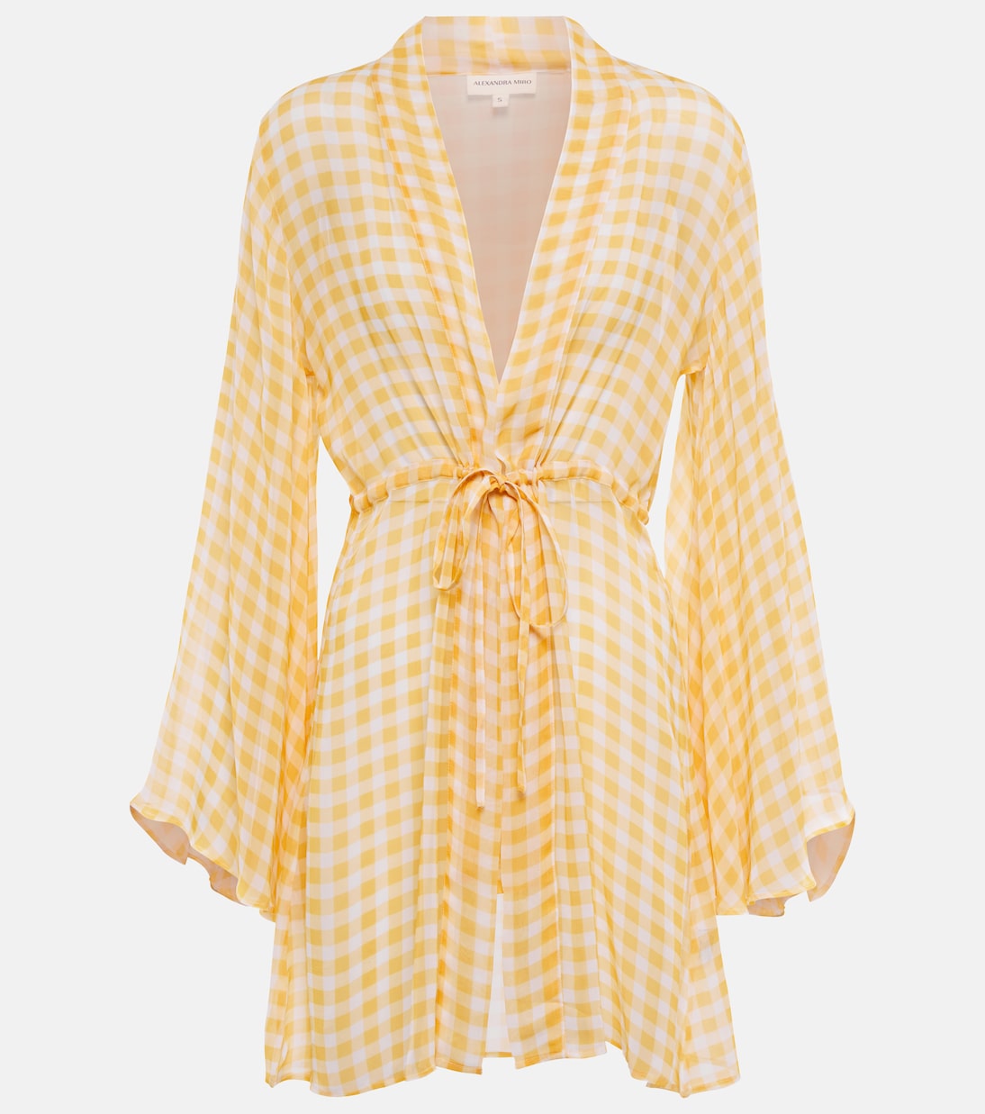 Vestido corto de cuadros | Alexandra Miro