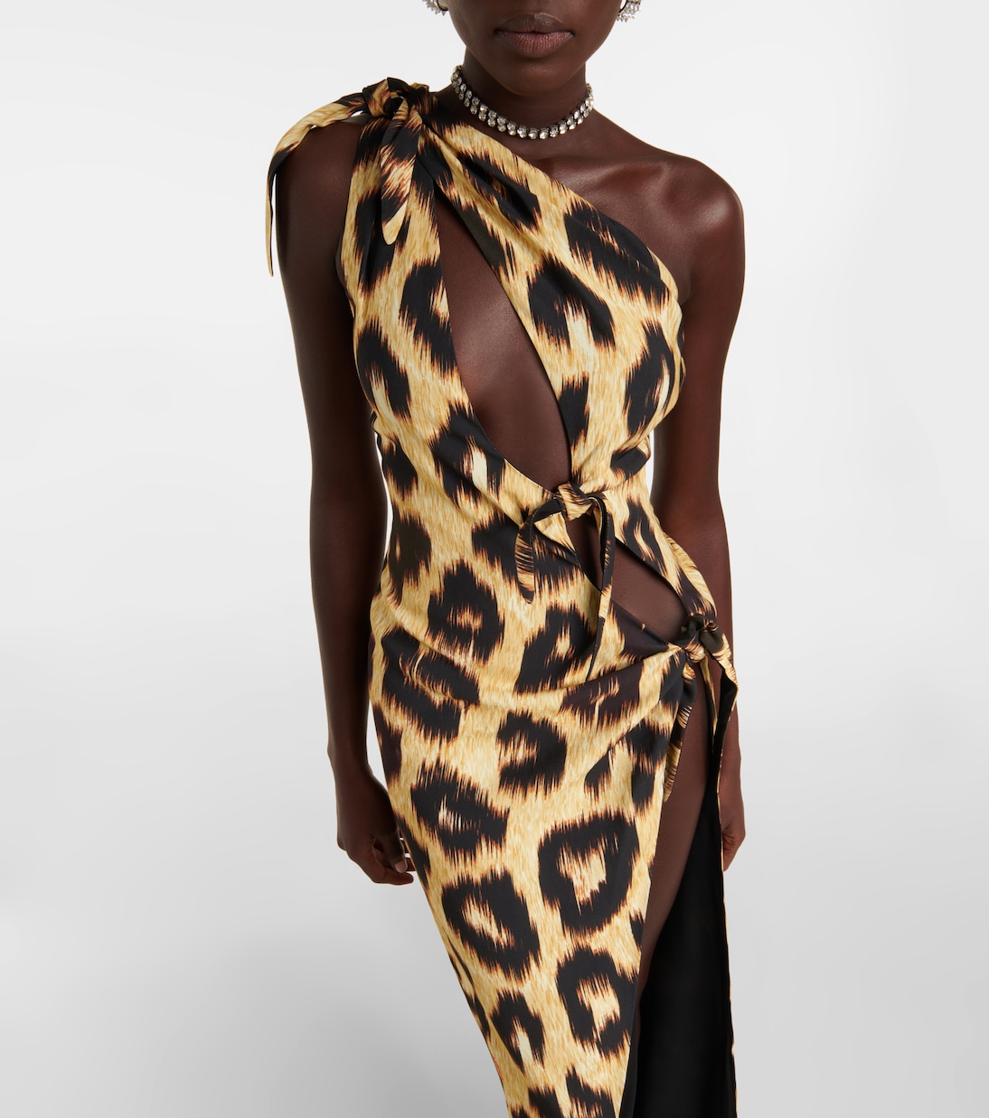 Bedrucktes Maxikleid | The Attico