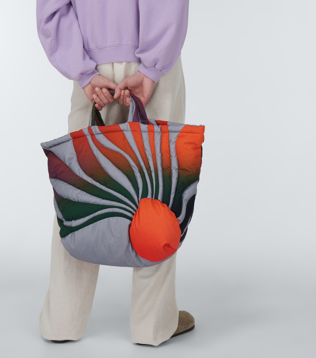 Borsa trapuntata in cotone | ERL