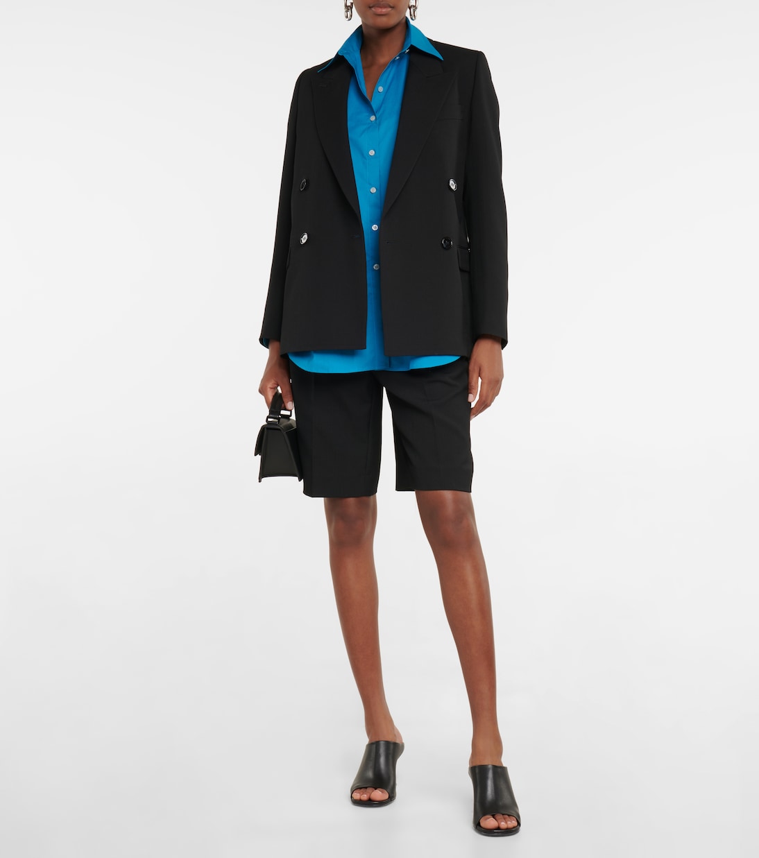 Camisa de popelín en mezcla de algodón | Acne Studios