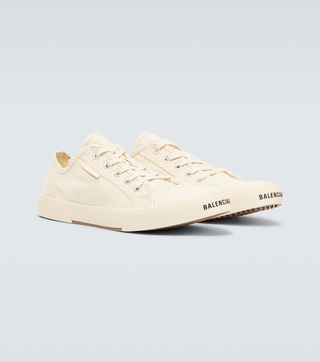 Paris canvas low-top sneakers | Balenciaga